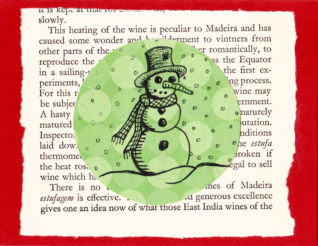 Christmas card (Snowman)