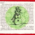 Christmas card (Snowman)
