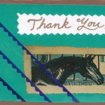 Thank You Horse card