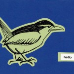 Hello Wren card