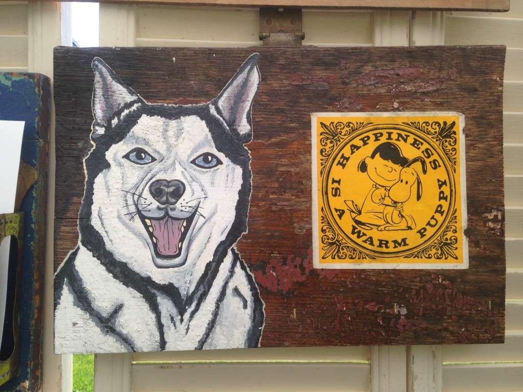 Husky key hanger