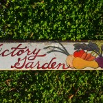 Victory Garden sign