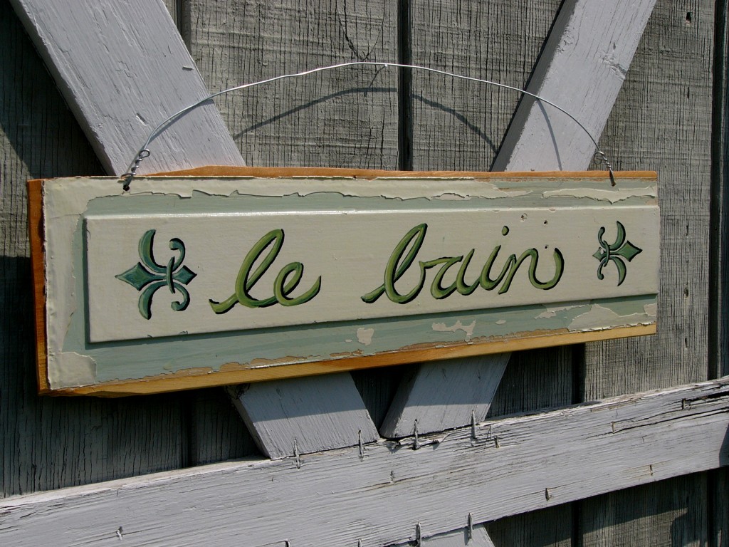 Le Bain sign