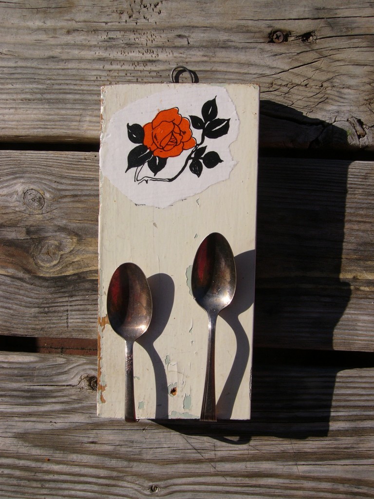 Spoon Outgoing Mail/Business Card holder