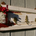 Gold Hooks and Small Vase