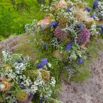 Bridesmaids' bouquets