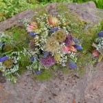 Bridesmaids' bouquets