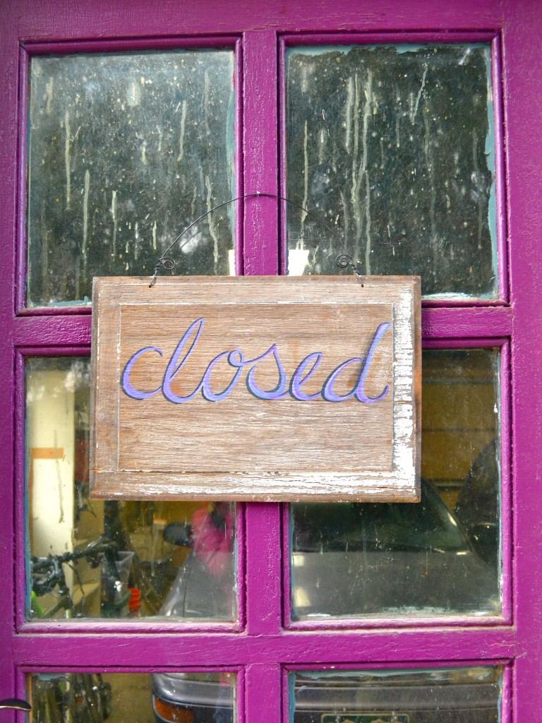 Open/Closed sign