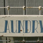 Laundry sign